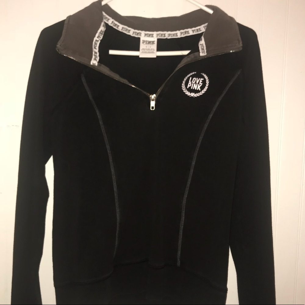 VS PINK QUARTER ZIP‼️‼️